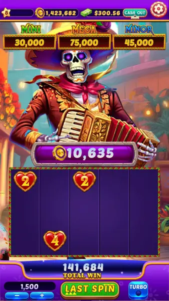 Dead and Love slots screenshot 4