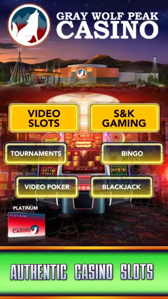 Gray Wolf Peak Casino Slots screenshot 1