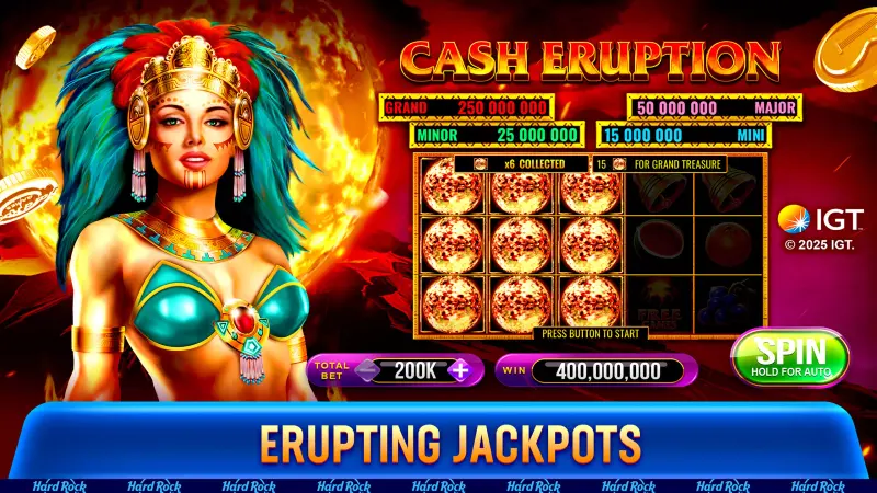 Hard Rock Jackpot Planet screenshot 2