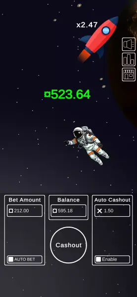 Rokett Simple Betting Game screenshot 3