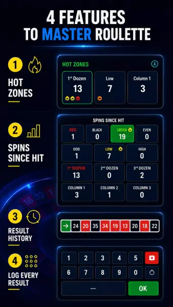 Roulette Tracker - Analysis screenshot 2