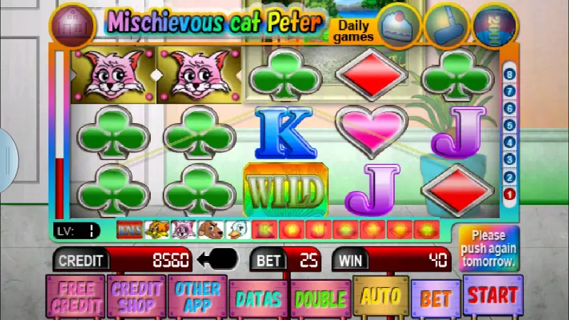 SLOT Mischievous Cat Peter screenshot 6