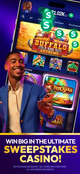 Sweeps Night Social Casino screenshot 1