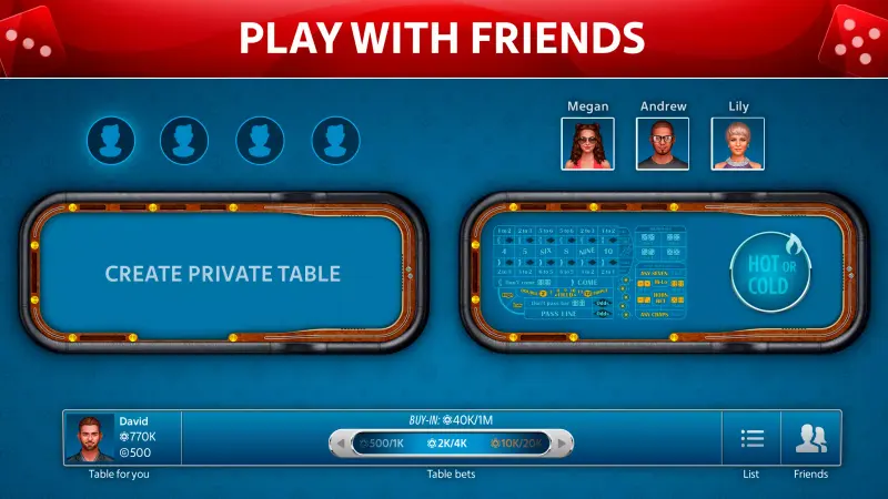 Vegas Craps by Pokerist screenshot 4