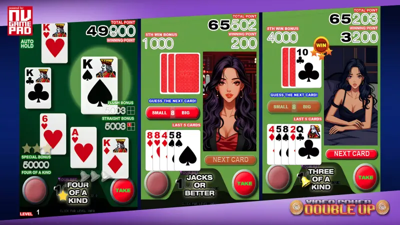 Video Poker Double Up screenshot 2