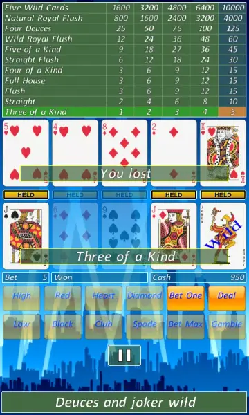Video Poker Slot Machine screenshot 2
