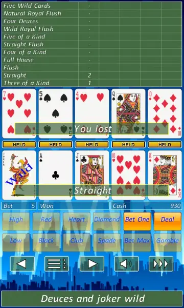 Video Poker Slot Machine screenshot 4
