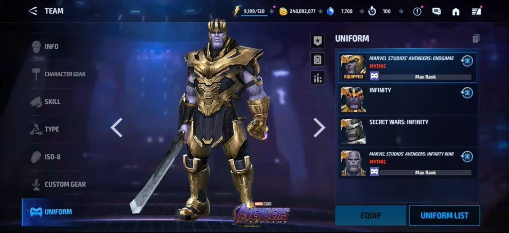 MARVEL Future Fight Ver. 9.6.1 MOD Menu APK, Damage, Defense, Movespeed &  Skill Cooldown