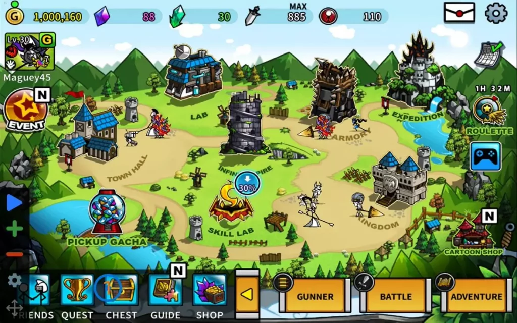 Cartoon Wars 3 Mod Apk