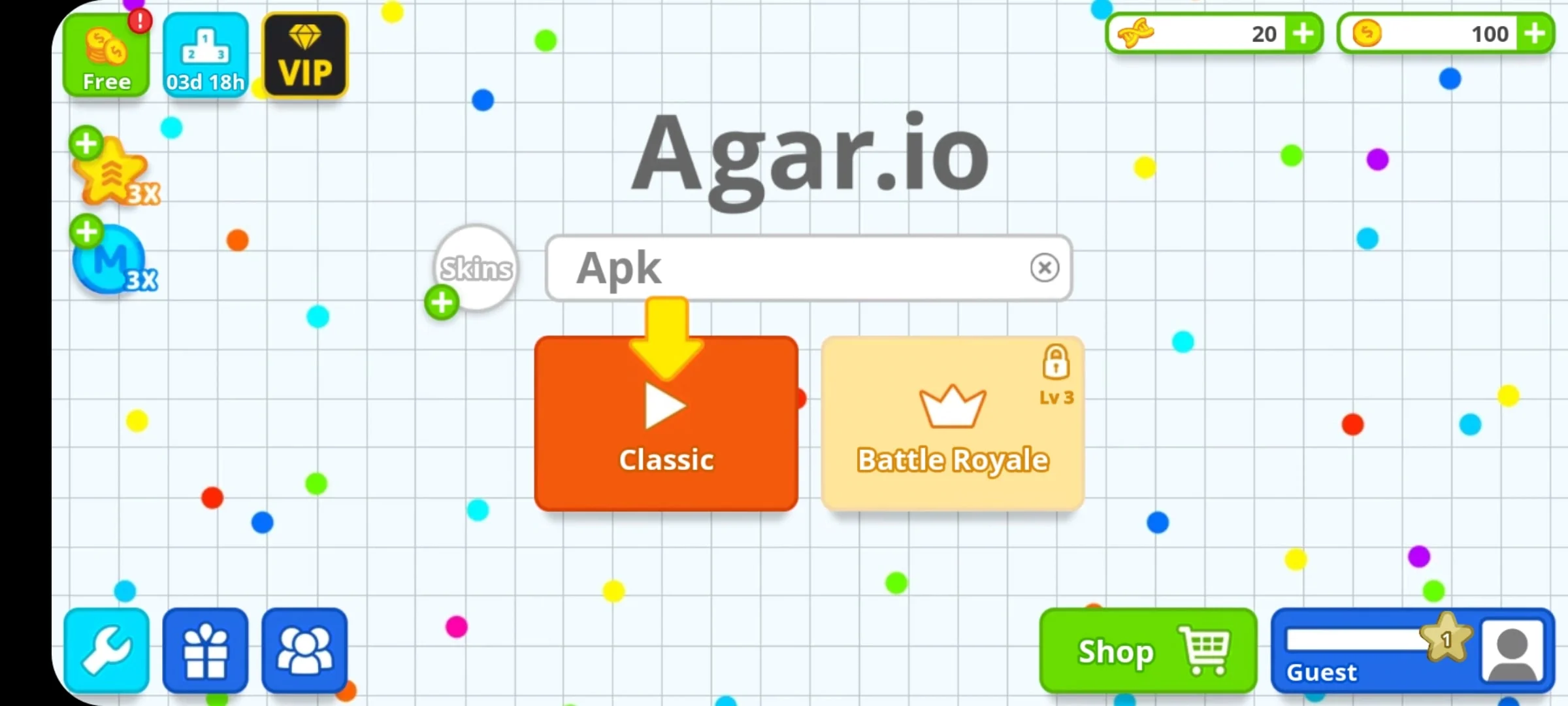 Agar.Io Mod APK 2023 v2.26.3 God Mode and Unlimited Everything