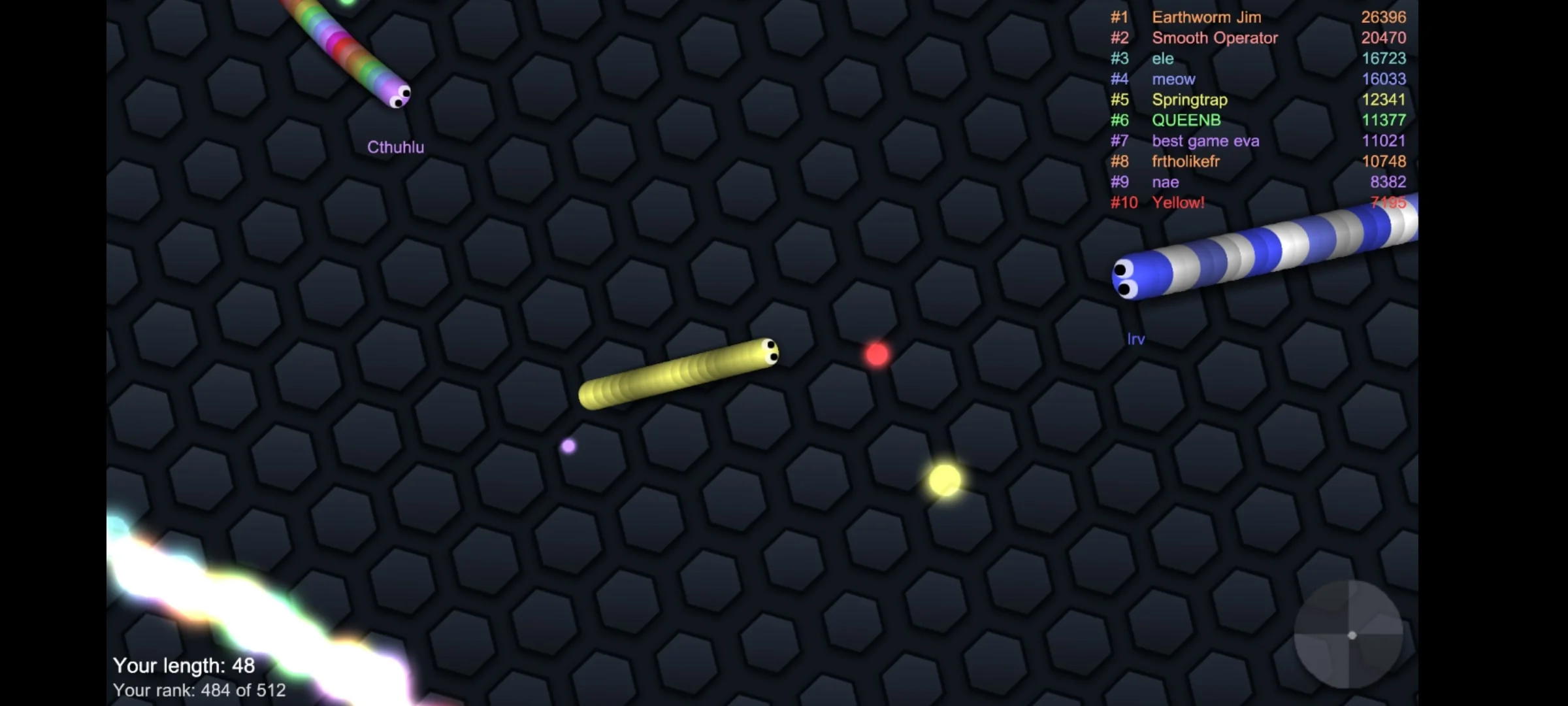Slither.io MOD APK V1.8.5 Unlimited Life, Invisible Skin