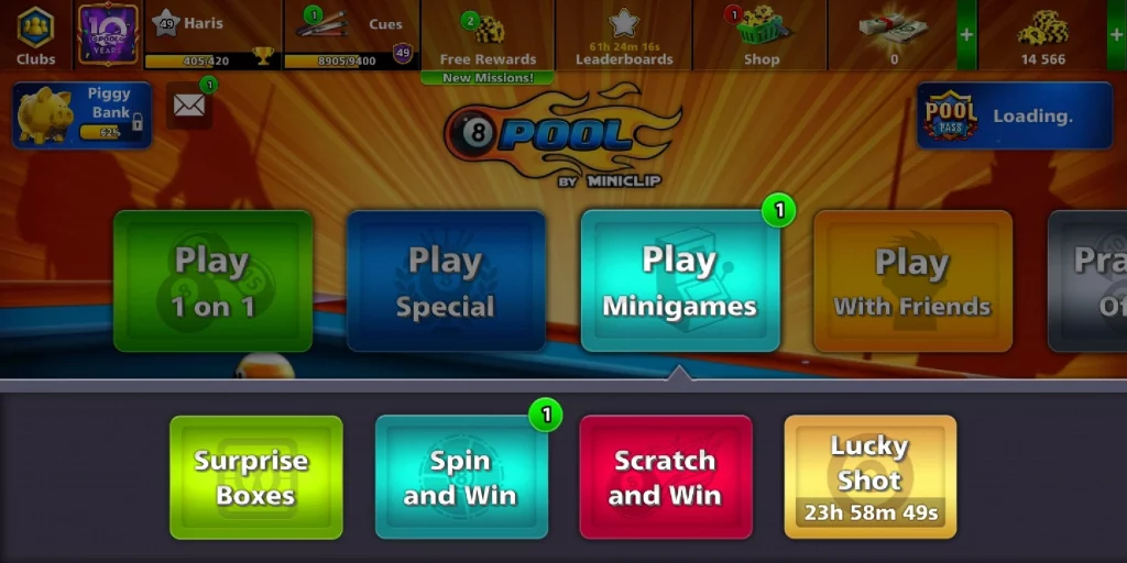 8 Ball Pool MOD APK v5.14.7 (Long Lines) for Android