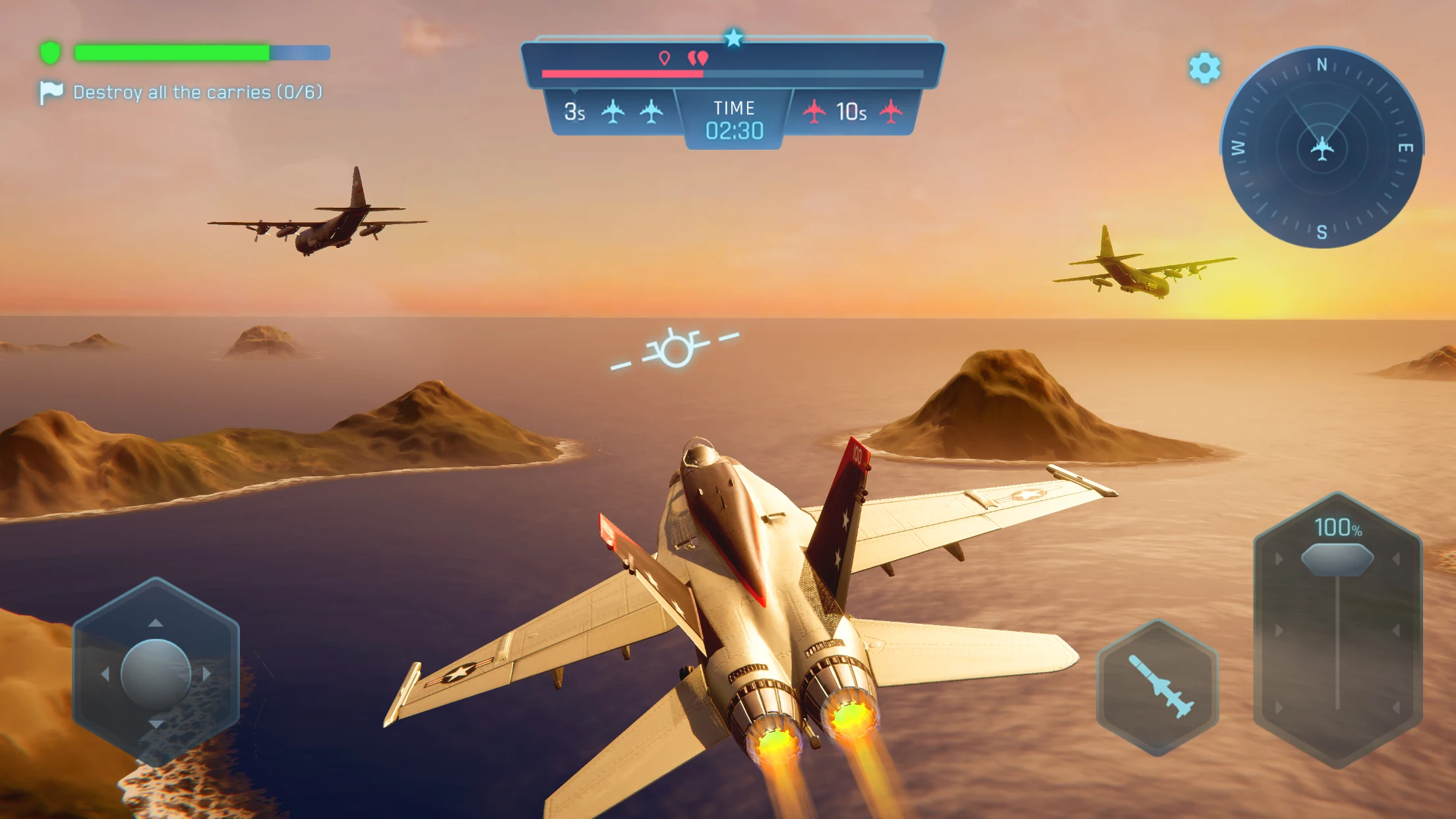 Download Sky Warriors: Airplane Games (MOD - Speed Up Time) 4.16.0 APK FREE