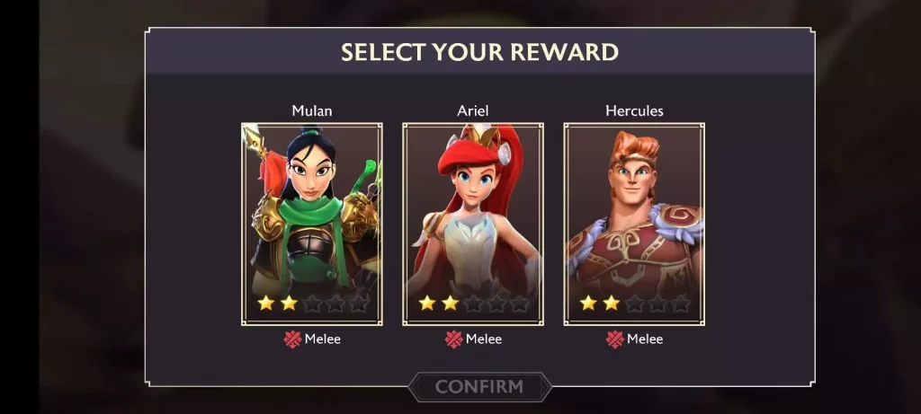 Select Your Rewards