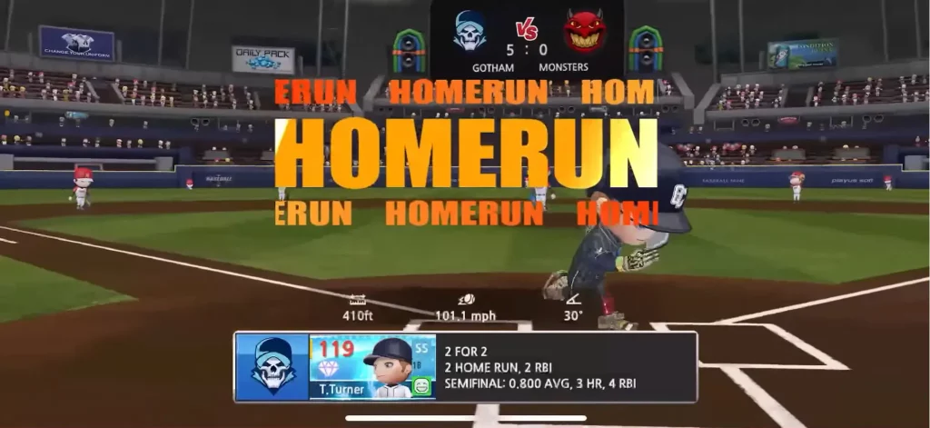 Baseball 9 Mod APK Homerun