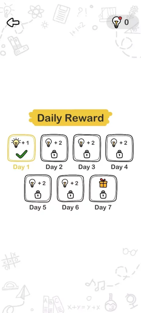 Brain Out Mod Apk Daily Rewards