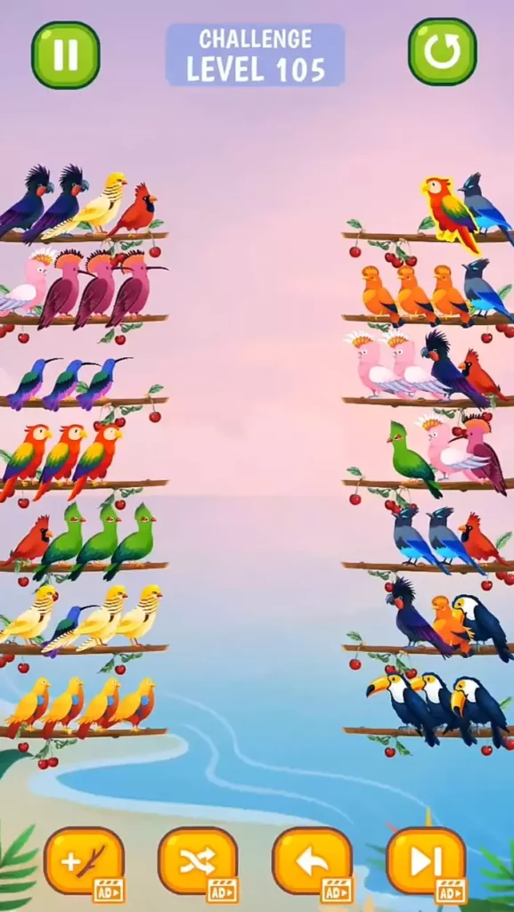 Bird Sort Puzzle Mod APK