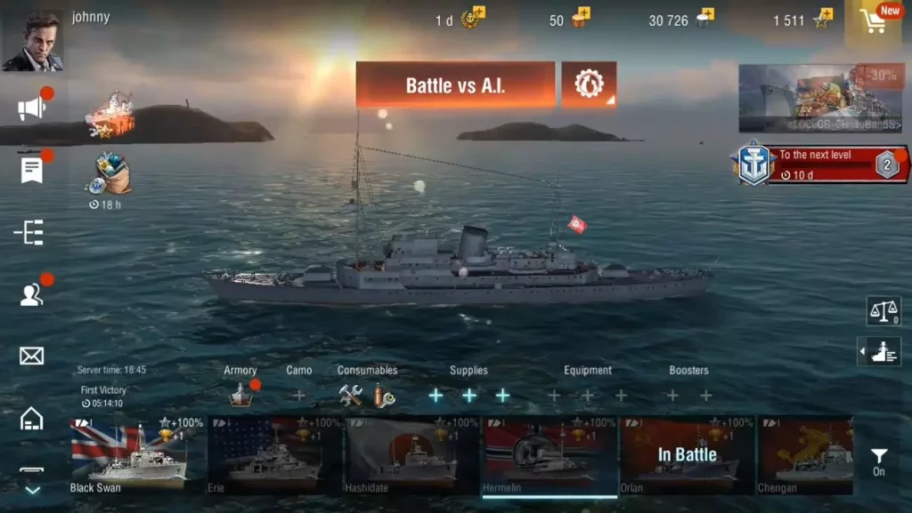 World of Warships Mod APK