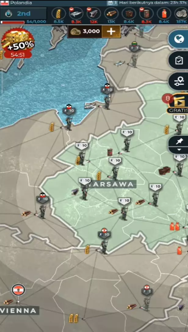 Supremacy 1914 Mod APK Gameplay