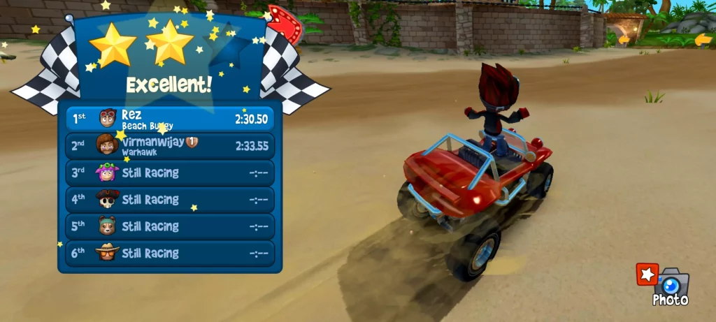 Beach Buggy Racing 2 Mod APK Win