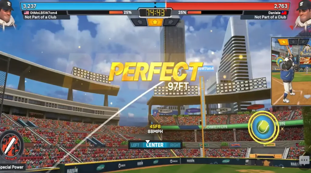 Homerun Clash Game