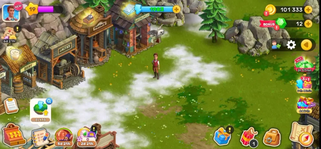 Klondike Adventures Mod APK Gameplay